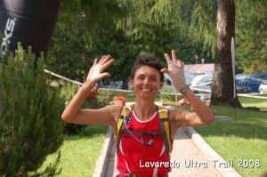 L\'arrivo alla Lavaredo Ultratrail