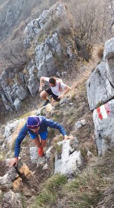 hiking with friends as rest day