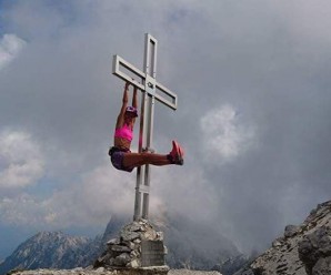 pullup come stretching della colonna una volta arrivata in vetta